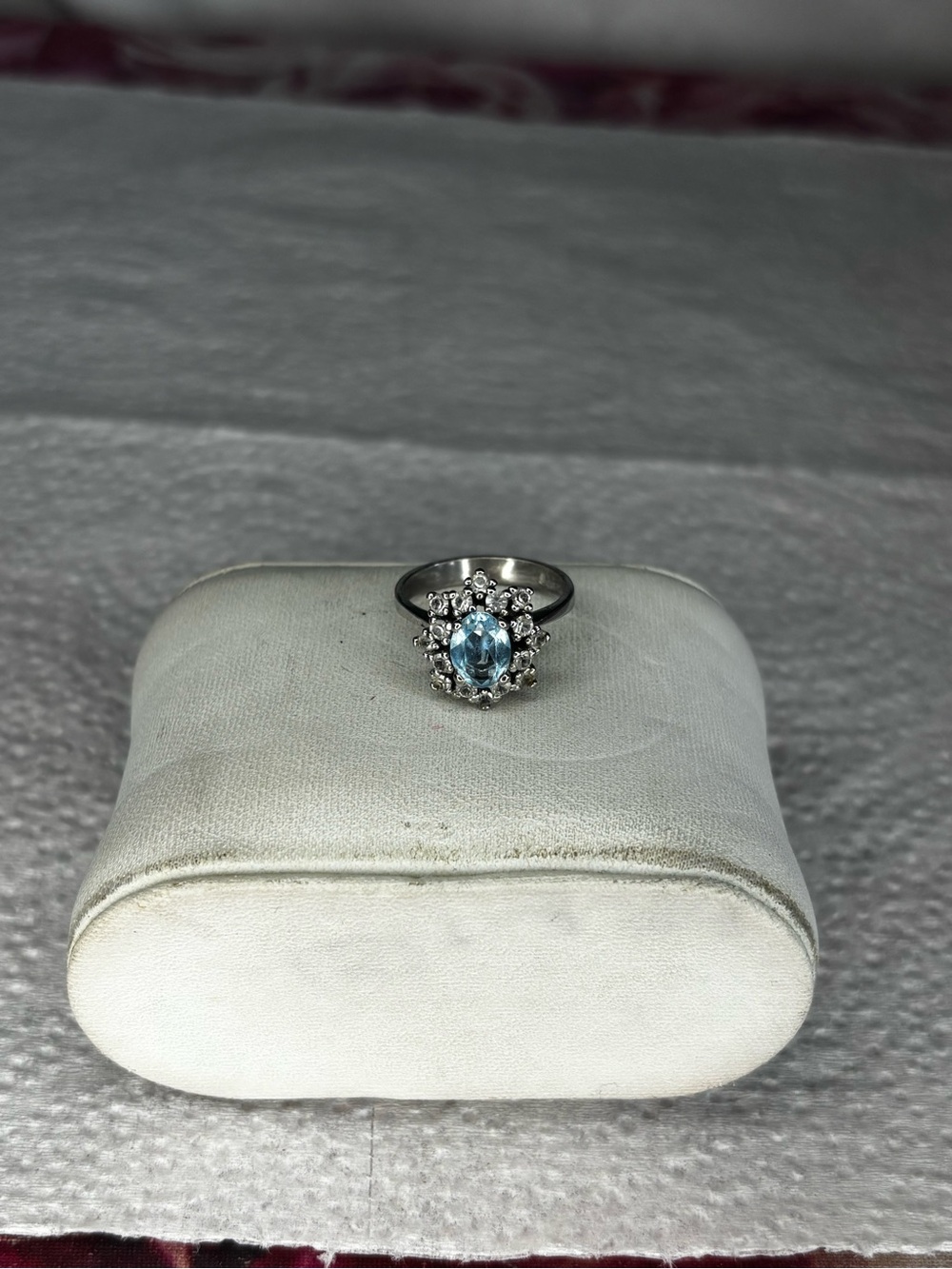 800 silver ring - size 7